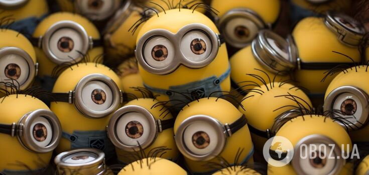 Find three bananas among the funny minions: only the most attentive can do it in 7 seconds