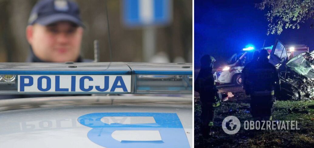 Autobus z Ukraińcami rozbija się w Polsce: giną dwie kobiety i 6-letnie dziecko. Zdjęcie