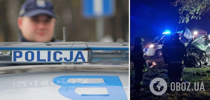 A bus with Ukrainians crashes in Poland: two women and a 6-year-old child die. Photo