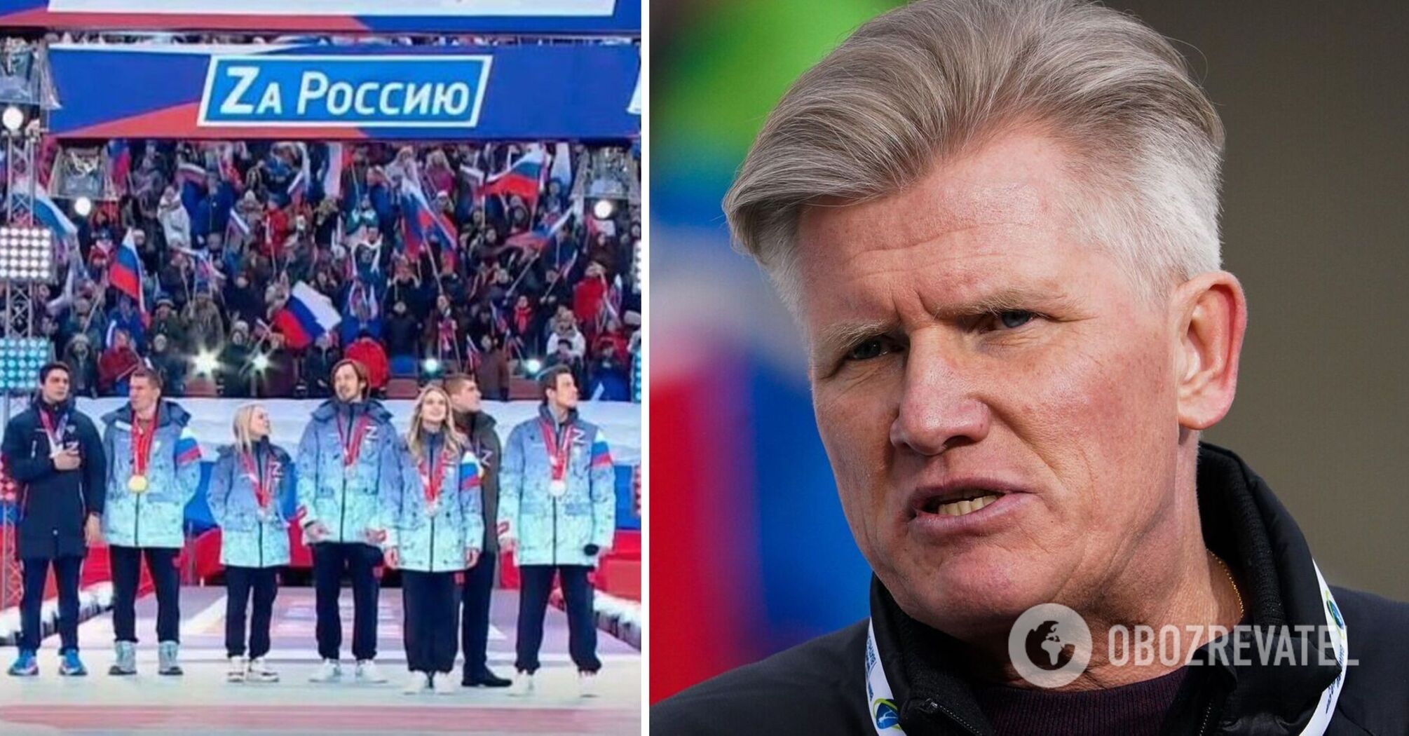 "The next day they will come running to reconcile": Russian Olympic champion says Russia has clearly won the war