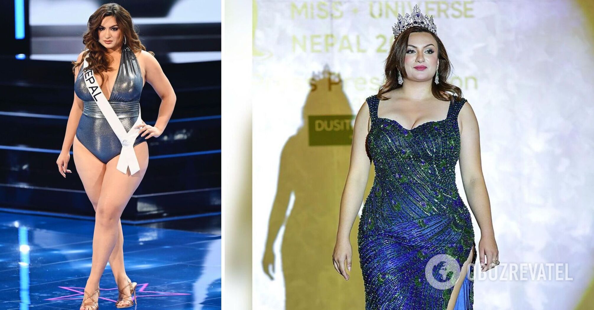 Nie ma standardów: dlaczego publiczność była pod wrażeniem reprezentantki Nepalu na Miss Universe, która weszła do pierwszej 20. Zdjęcie