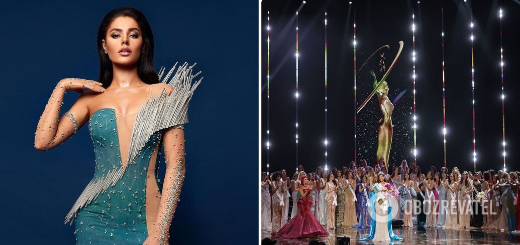 Anhelina Usanova amazed spectators with 'cosmic' dress inspired by Ukrainian starry sky in the finals of Miss Universe 2023