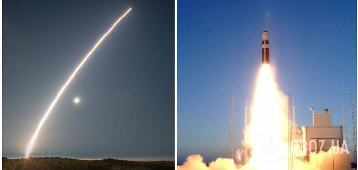 M51.3 intercontinental ballistic missile tests show success in France: photo and video