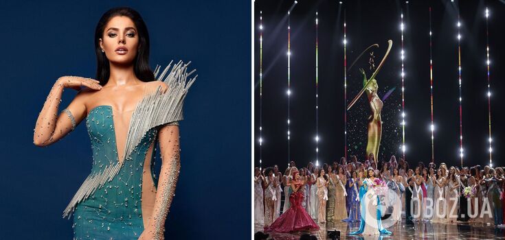 Anhelina Usanova amazed spectators with "cosmic" dress inspired by Ukrainian starry sky in the finals of Miss Universe 2023
