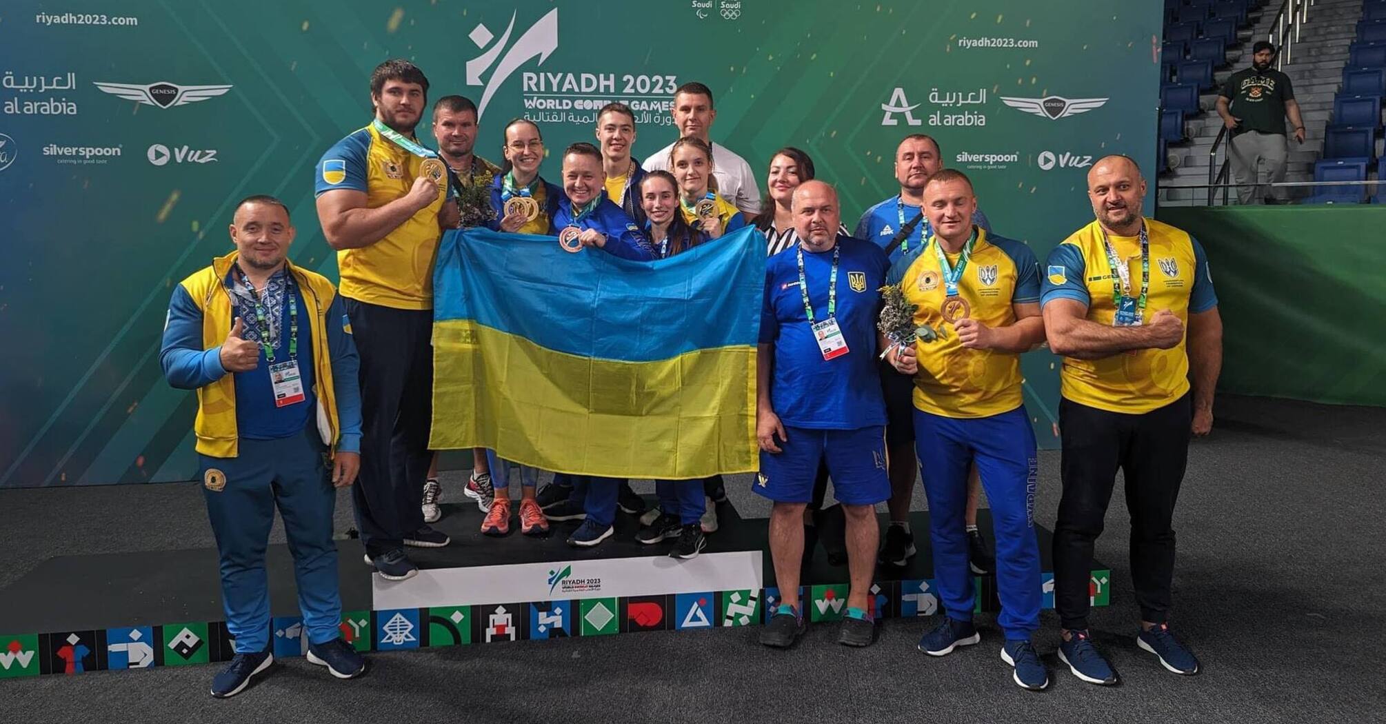 Reprezentacja Ukrainy zdobywa 53 medale na Światowych Igrzyskach Sportów Walki w Arabii Saudyjskiej