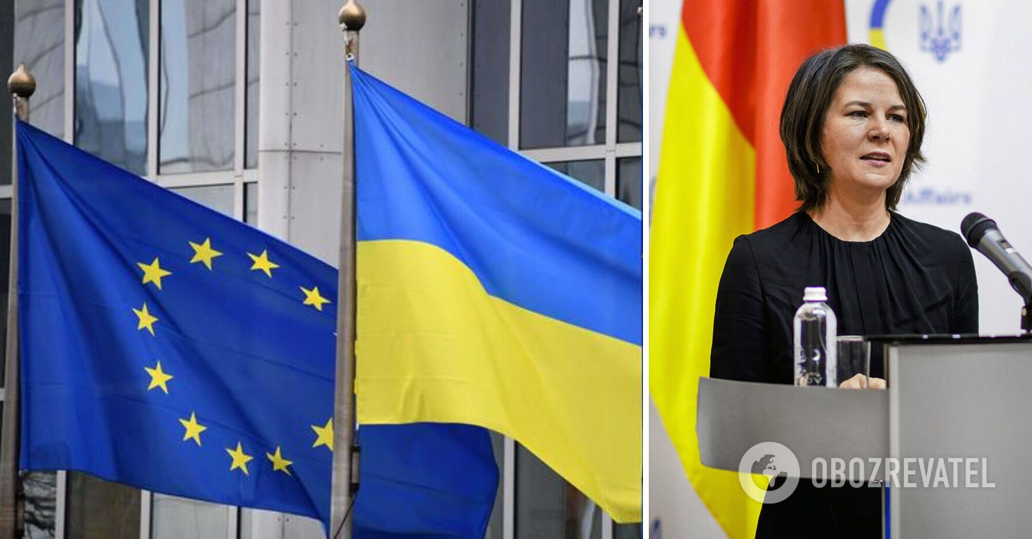 Baerbock supports Ukraine on its way to the EU