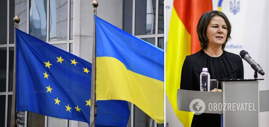 Baerbock wspiera Ukrainę w drodze do UE