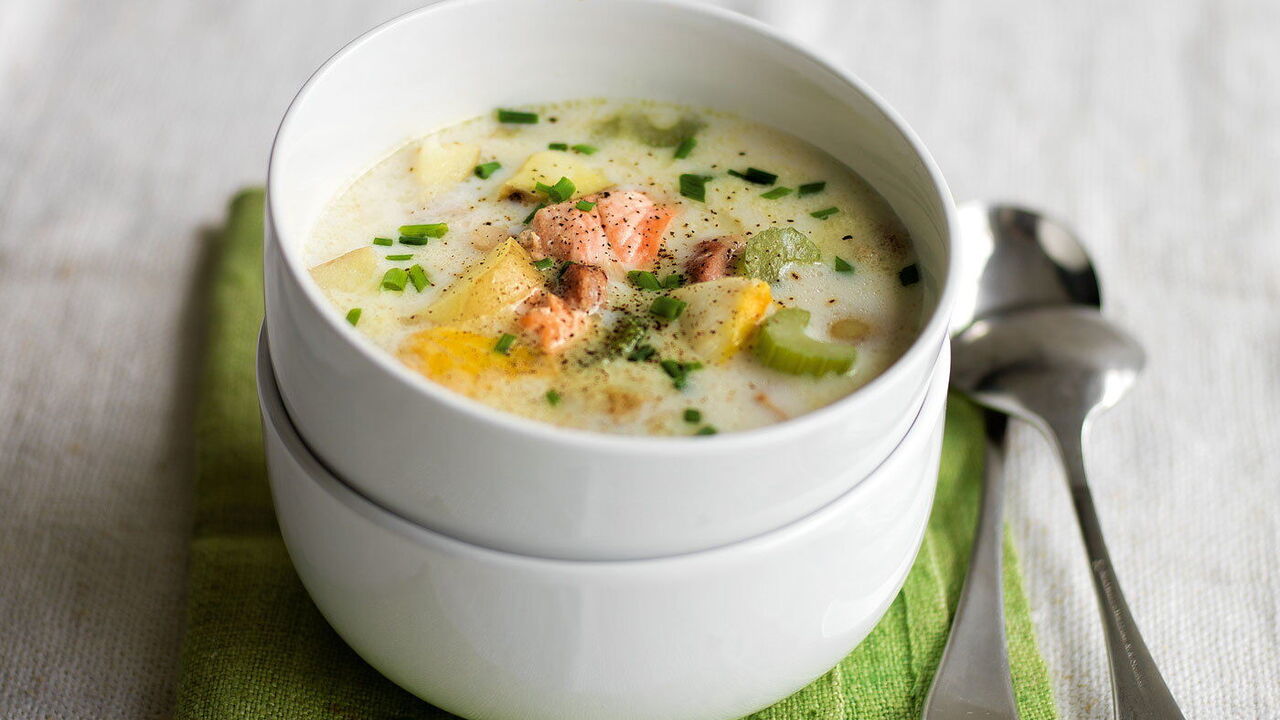 What kind of fish is used to make Finnish soup: there are very few bones