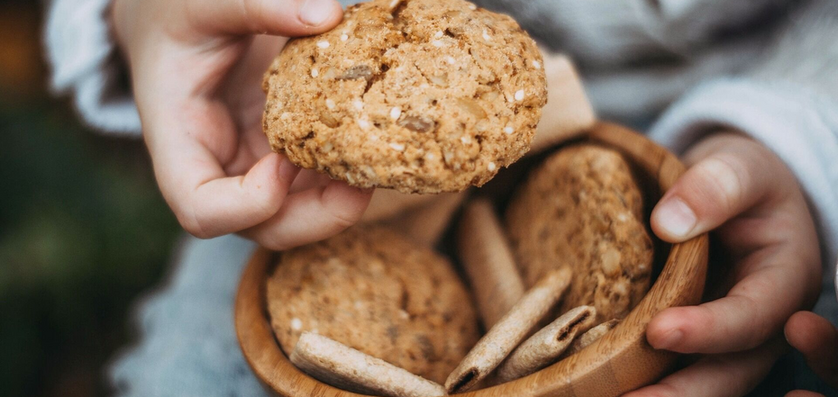 Zdrowe ciasteczka z sezamem