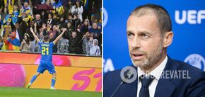 'This is not allowed': the player of 'Dynamo' with the words 'not everyone wants to see Ukraine at the Euro' criticized the president of UEFA