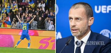 'Tak nie można': Zawodnik Dynama krytykuje prezydenta UEFA za stwierdzenie, że nie wszyscy chcą oglądać Ukrainę na Euro