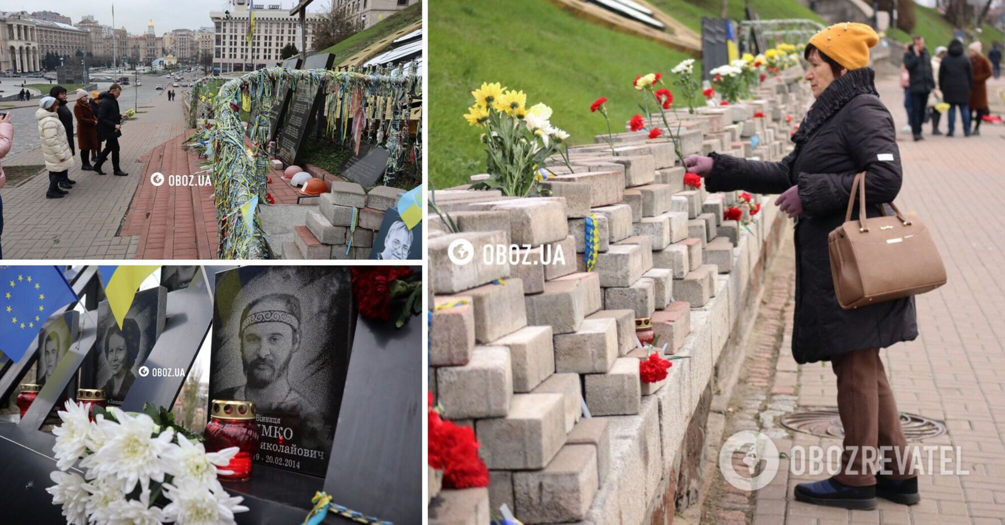 Ukrainians honor heroes who died during the Revolution of Dignity