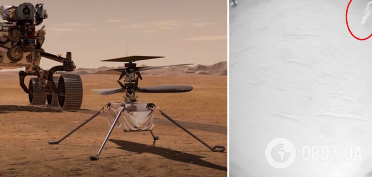NASA's Martian helicopter captures an unknown object on video