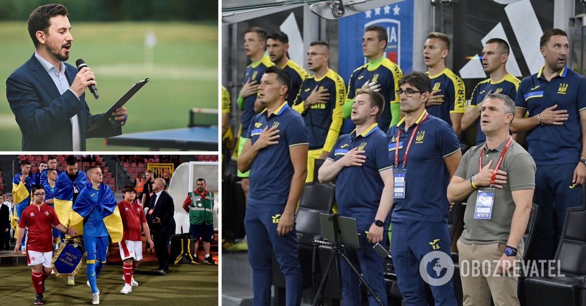 The stadium in Germany fantastically performed the Ukrainian anthem before the Euro 2024 qualifying match