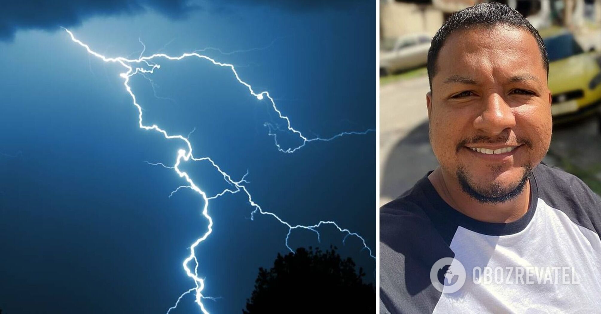 36-year-old tour guide killed by lightning on top of a cliff: tourist accidentally filmed his last moments of life