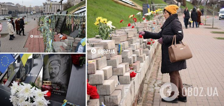 Ukrainians honor heroes who died during the Revolution of Dignity
