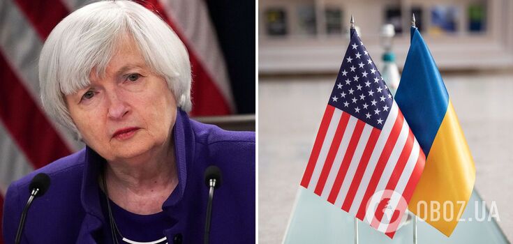 Ukraina nie powinna przegrać wojny z powodu braku pieniędzy - Sekretarz Skarbu USA Janet Yellen