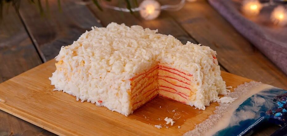 Przepis na ciasto krabowe