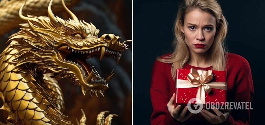 The dragon won't like it: what not to gift for the New Year 2024