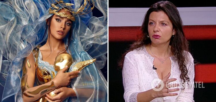 "Głowa świni": propagandysta Simonian obraziła Miss Universe Ukrainy i opublikował nową porcję kłamstw na temat Sił Zbrojnych Ukrainy