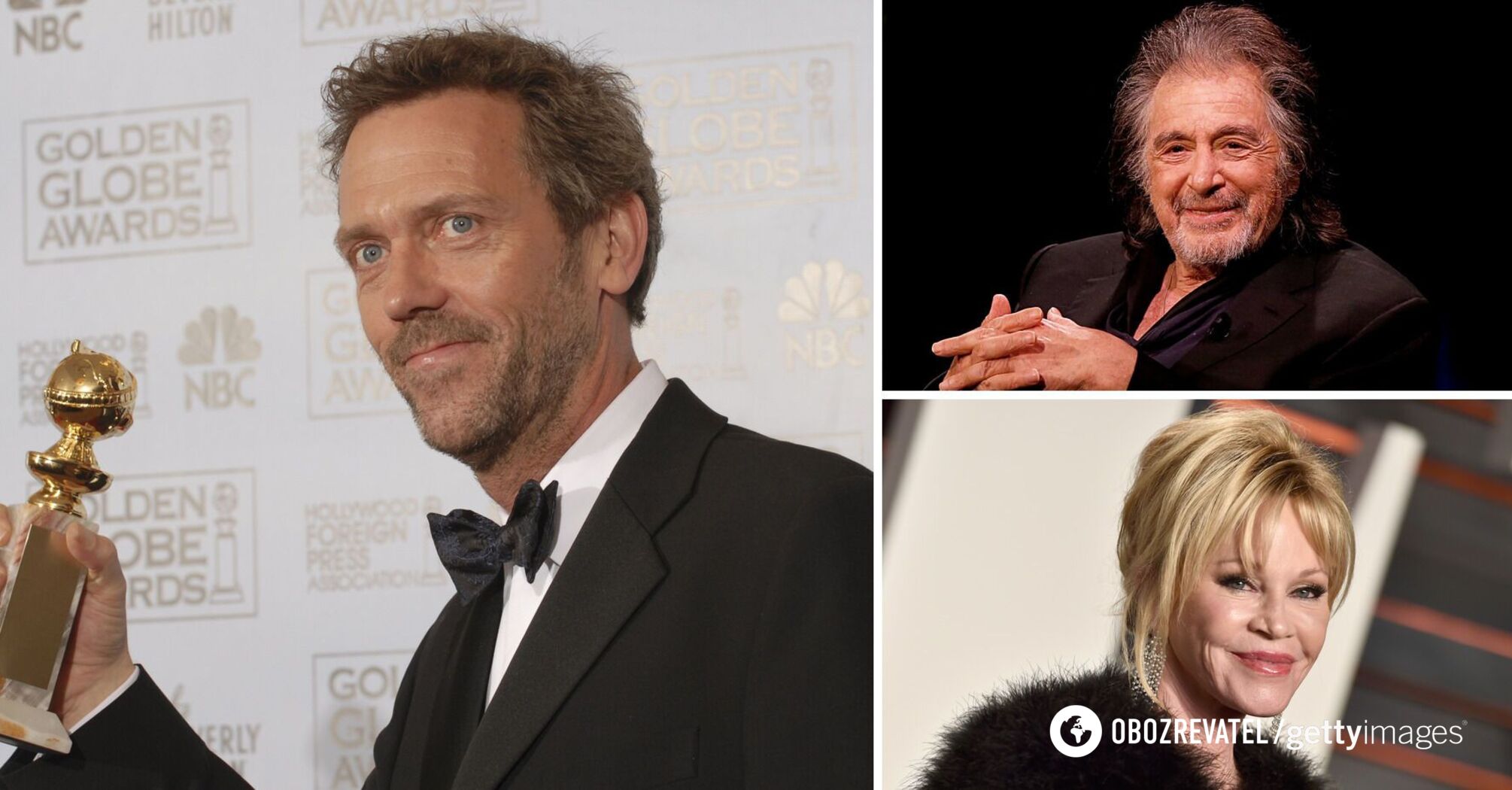Nie rozpoznałbyś ich: jak Hugh Laurie, Melanie Griffith, Robert De Niro i inni aktorzy wyglądali w młodości