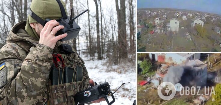 The Defense Forces of Ukraine successfully tested a new kamikaze drone called "Mammoth" on occupiers. Video