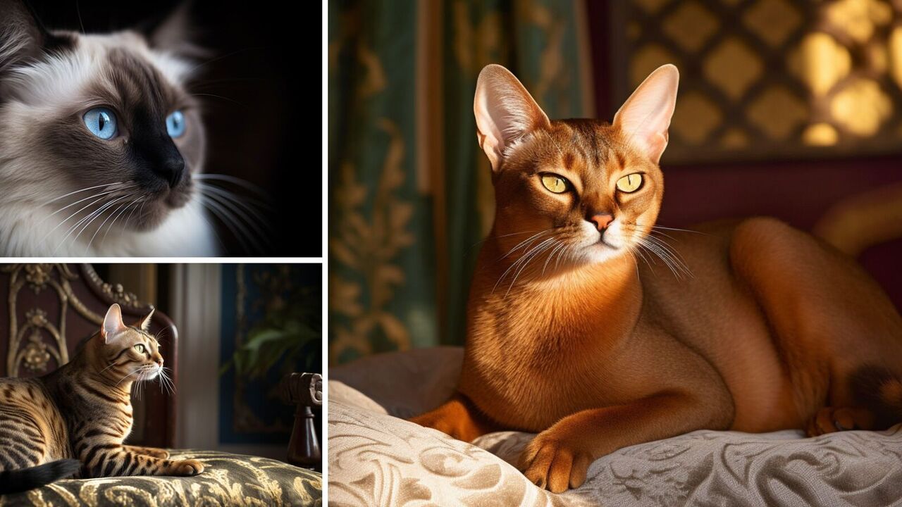Which cat breeds are the most intelligent: can learn to follow commands