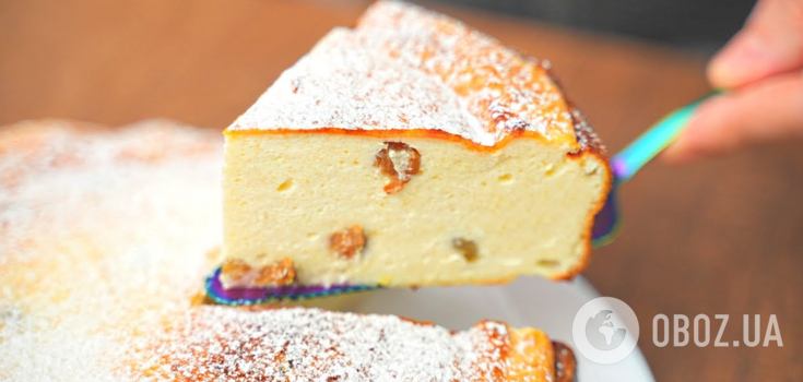 Cottage cheese casserole