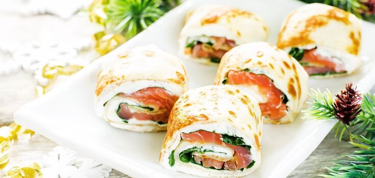 Pita bread rolls