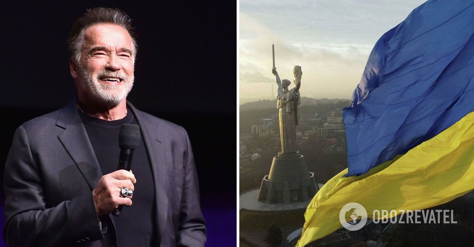 Arnold Schwarzenegger, który powiedział Rosjanom prawdę o wojnie, ponownie wspomniał o Ukrainie. Zdjęcie