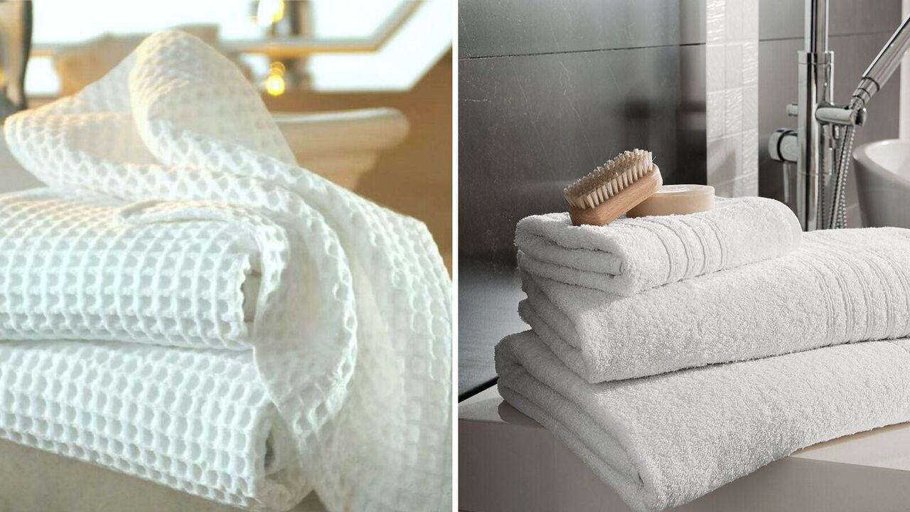 How to whiten old, discolored towels: an inexpensive method