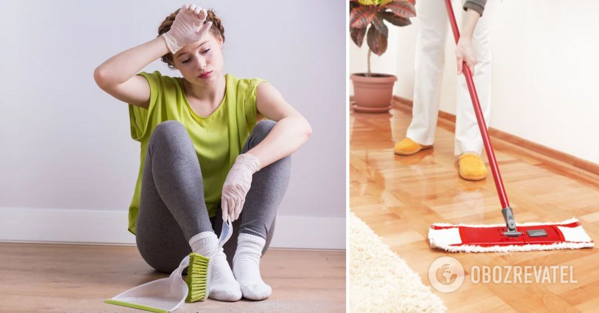 How to clean the floor perfectly even without a vacuum cleaner: a quick Chinese method