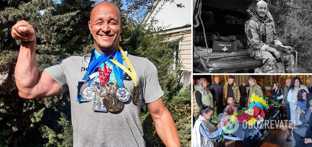 Ukrainian strongman who won the world champion died in the war with the Russian occupiers