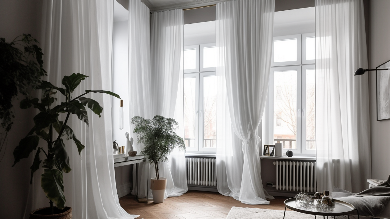 When you should not hang curtains in a room: tips from designers