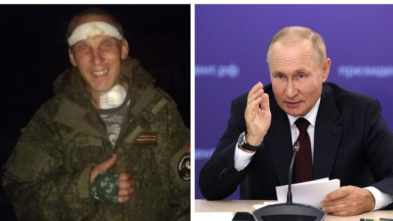 Putin ułaskawia morderczego więźnia, który zjadł szczątki swojej ofiary za udział w SVO: Rosję może czekać nowa fala okrucieństw. Zdjęcie.