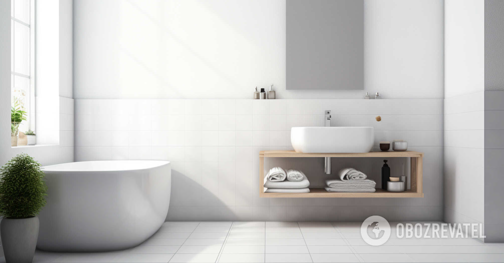 How to achieve maximum freshness in the bathroom: simple tricks