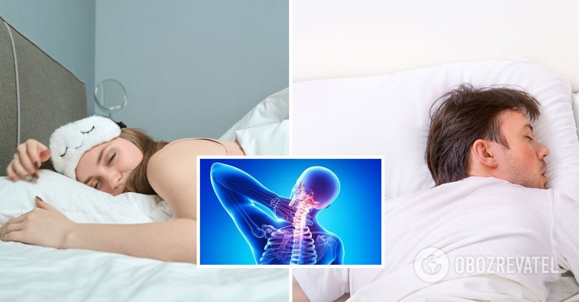 Why you shouldn't sleep on your stomach: it applies to men as well