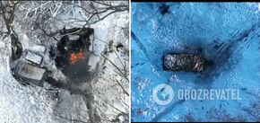 Destroyed along with the equipment: Ukrainian paratroopers show how they hunt the occupiers. Video.