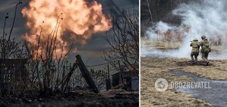 Ukrainian border guards have advanced deep into the enemy's defenses and occupied forward positions on the Svatovo direction. Video