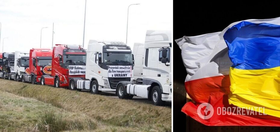 Ukraine loses more than 160 thousand euros a day due to the blockade of the border by the Poles