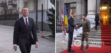 Rozmawiali o przystąpieniu do UE i nie tylko: Prezydent Łotwy spotkał się z Zełenskim w Kijowie. Wideo i szczegóły rozmów