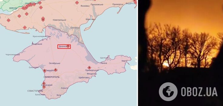 In Dzhankoy, an air defense strike destroyed the occupiers' air defense equipment and personnel: bodies were taken out of the military unit all day