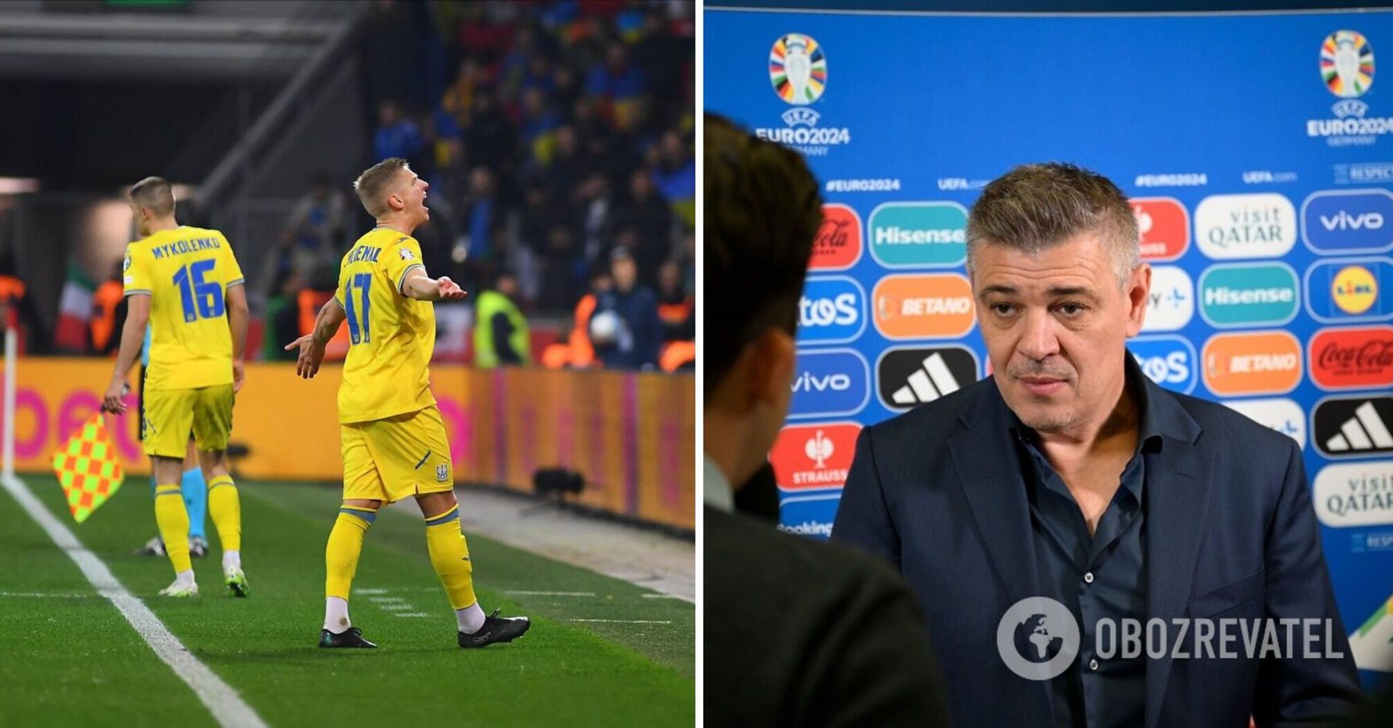 "Ukraine is a minus": Bosnia coach upset by Euro 2024 playoff draw