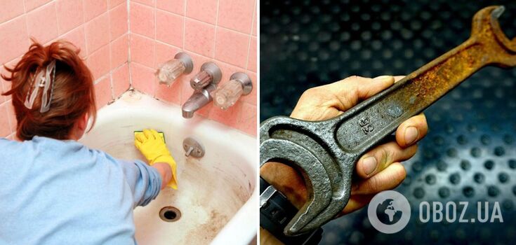How to get rid of rust on any surface: a simple trick
