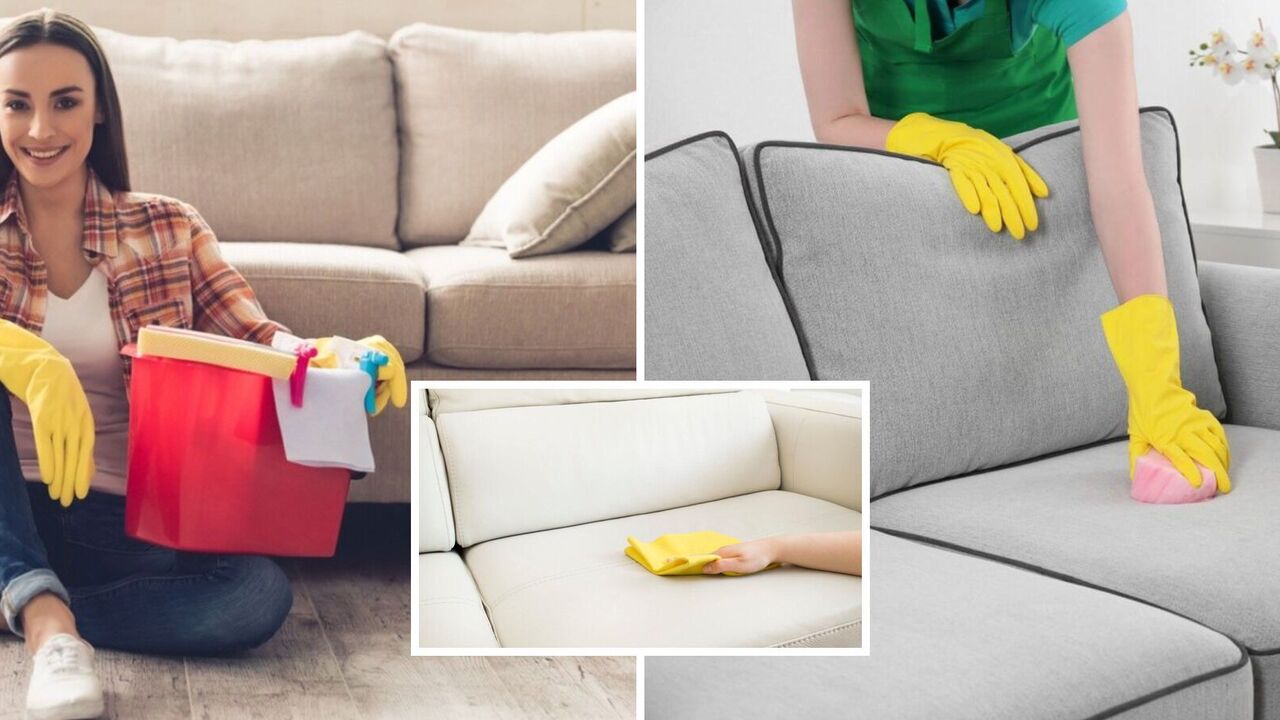 How to clean a stained sofa: stains will disappear instantly