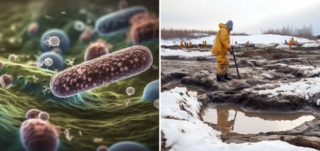 Extinction and destruction of ecosystems: predicted dire consequences of zombie bacteria awakening