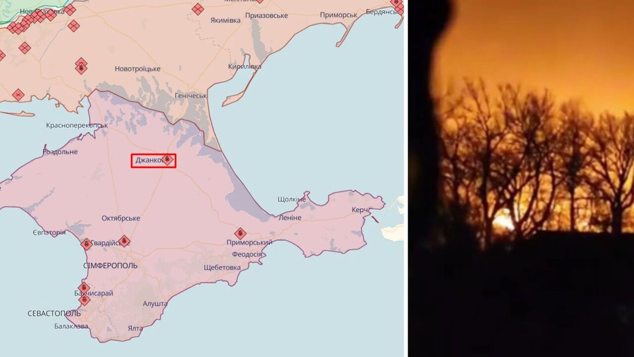 W Dżankoju uderzenie zniszczyło sprzęt obrony przeciwlotniczej i personel okupacyjny: ciała były wynoszone z jednostki wojskowej przez cały dzień