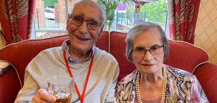 A 100-year-old couple names the secret to family happiness after 75 years of marriage