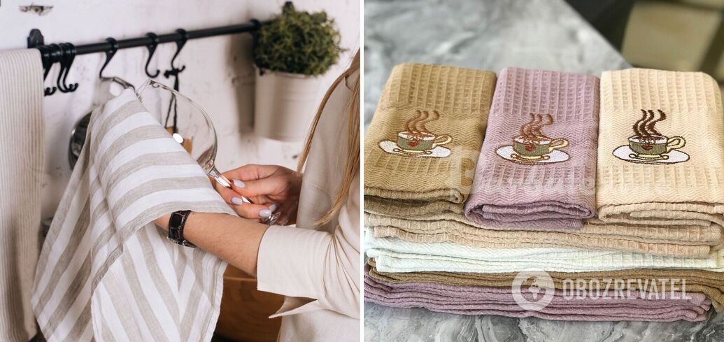 How to remove stubborn stains from kitchen towels: three simple methods