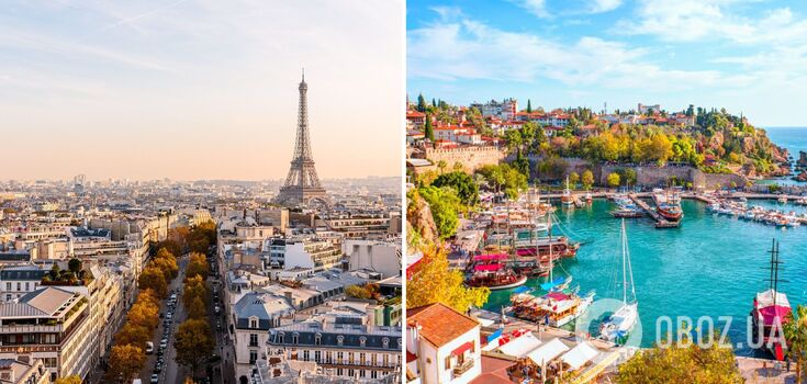 In a popular European country, a tourist boom has unexpectedly occurred, with the number of visitors increasing by 73%. France is losing ground